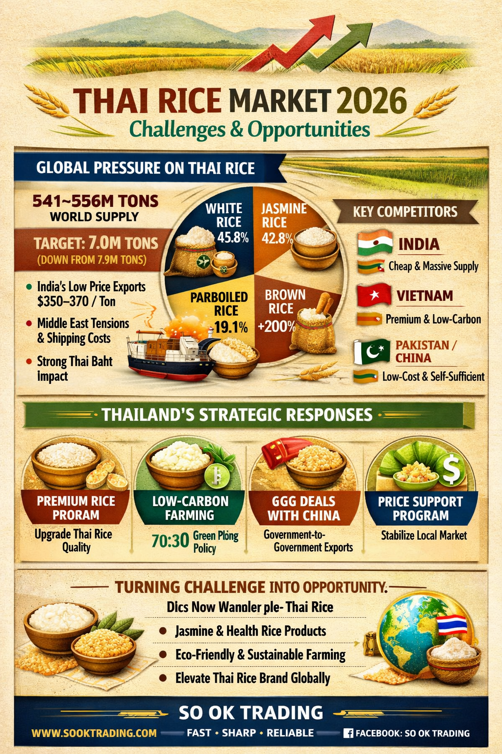 Thai Rice 2026 – Price War and the Path to Premium Markets