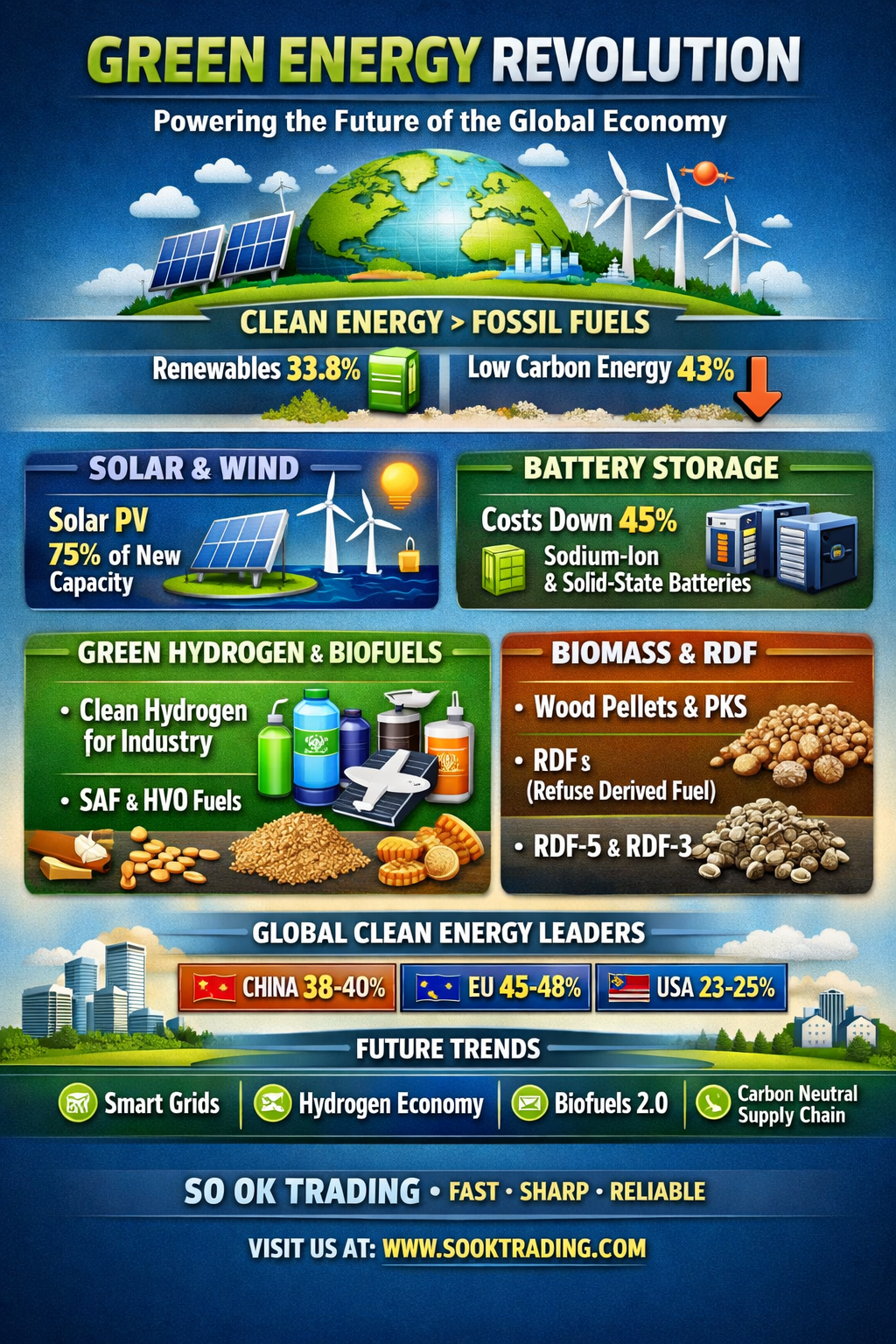 Green Energy Revolution: Biomass & RDF พลิกโฉมเศรษฐกิจโลก