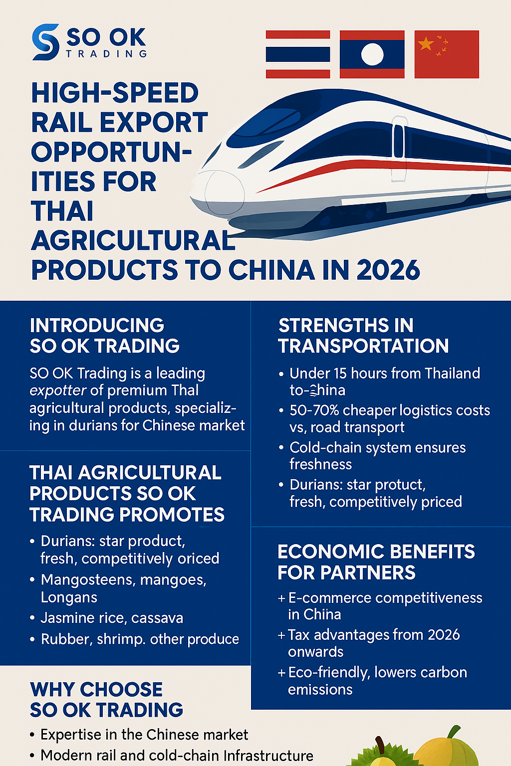 SO OK Trading: The Golden Bridge Connecting Thai Fruits to China : A ...