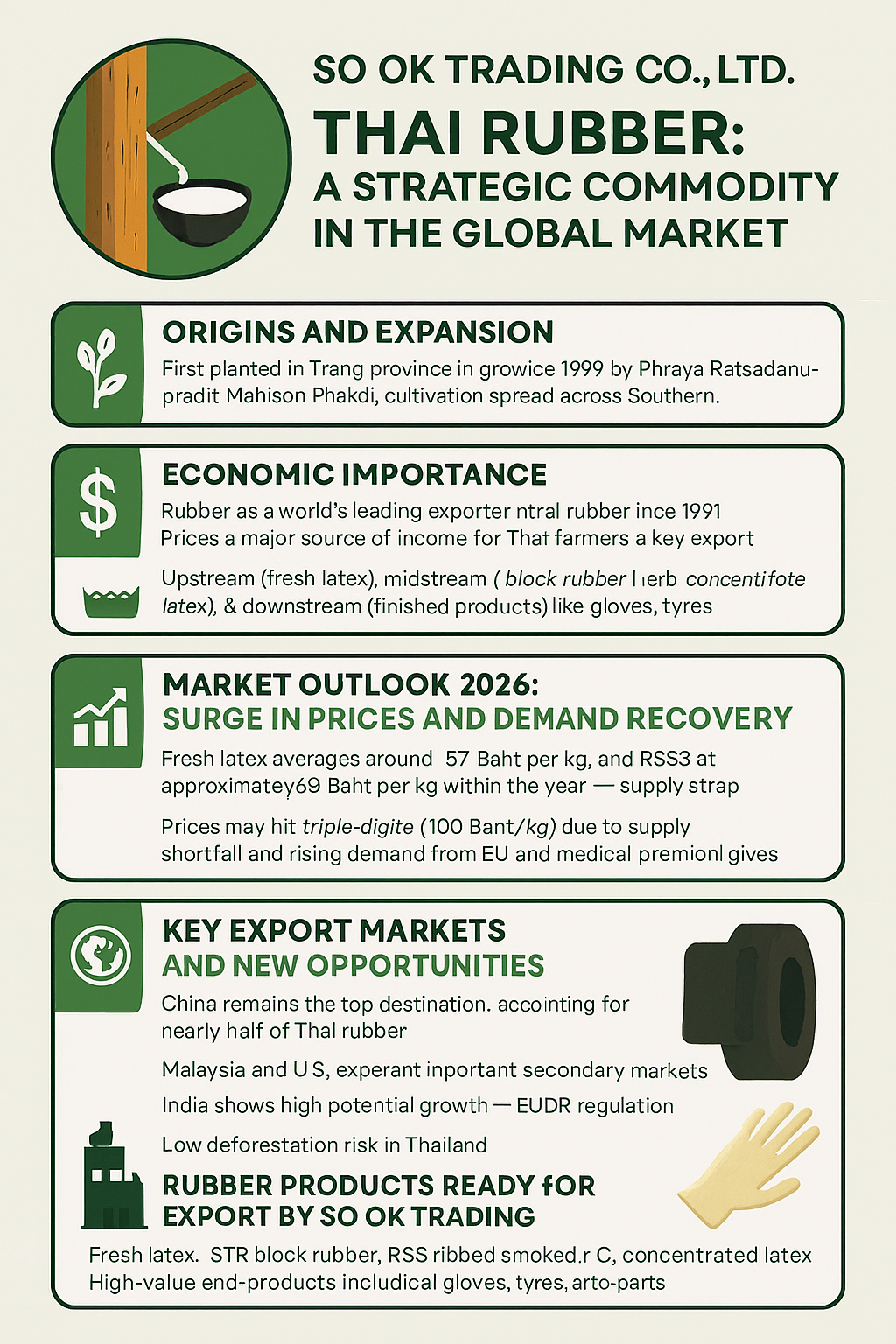 Thai Rubber: Premium Quality, Exported Worldwide – SO OK TRADING ...