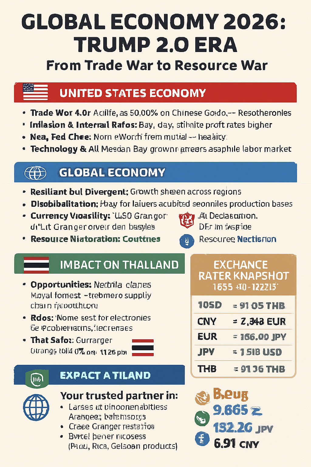 Global Economy 2026: From Trade War to Resource War – Trump 2.0 Era
