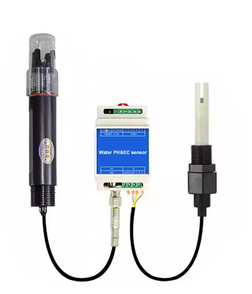 Ec Reader Probe PH and EC 2-in-1 Electrode Probe RS485 Sensor