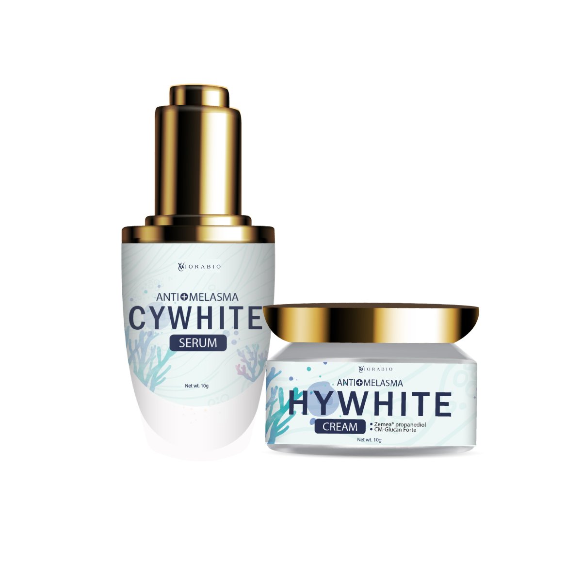 VIORABIO WHITENING REVITALIZING CREAM+SERUM.