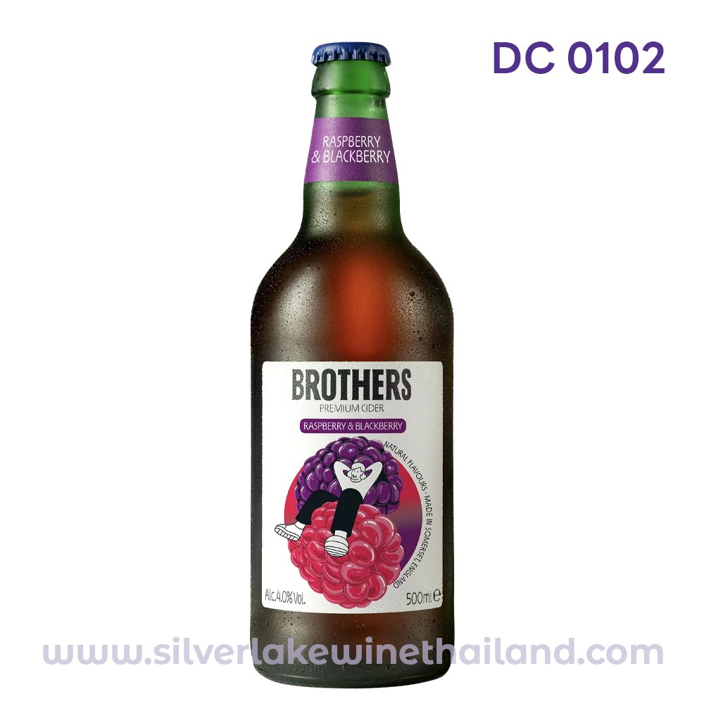 Unfiltered Raspberry Cider Brothers Raspberry & Blackberry English Cider