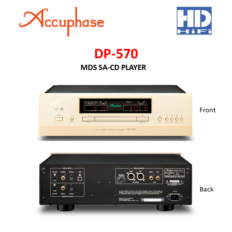 ACCUPHASE DP-570 MDS SA-CD PLAYER - hd-hifi