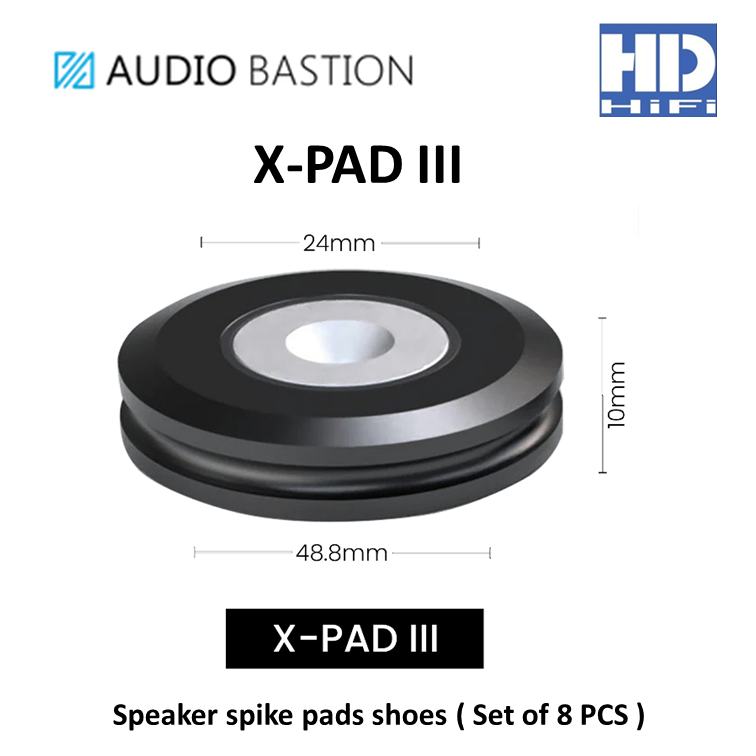 Audio Bastion X-PAD III Speaker spike pads shoes (Set of