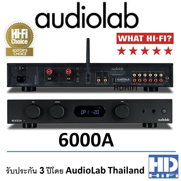 Audiolab 6000A Integrated Amplifier with Bluetooth - hd-hifi
