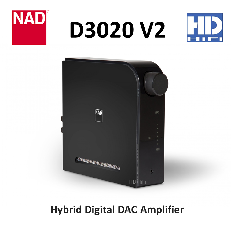 Universal Replacement Remote Control For NAD D 3020 Amplifier – Infrared, Black, 3-Month Warranty