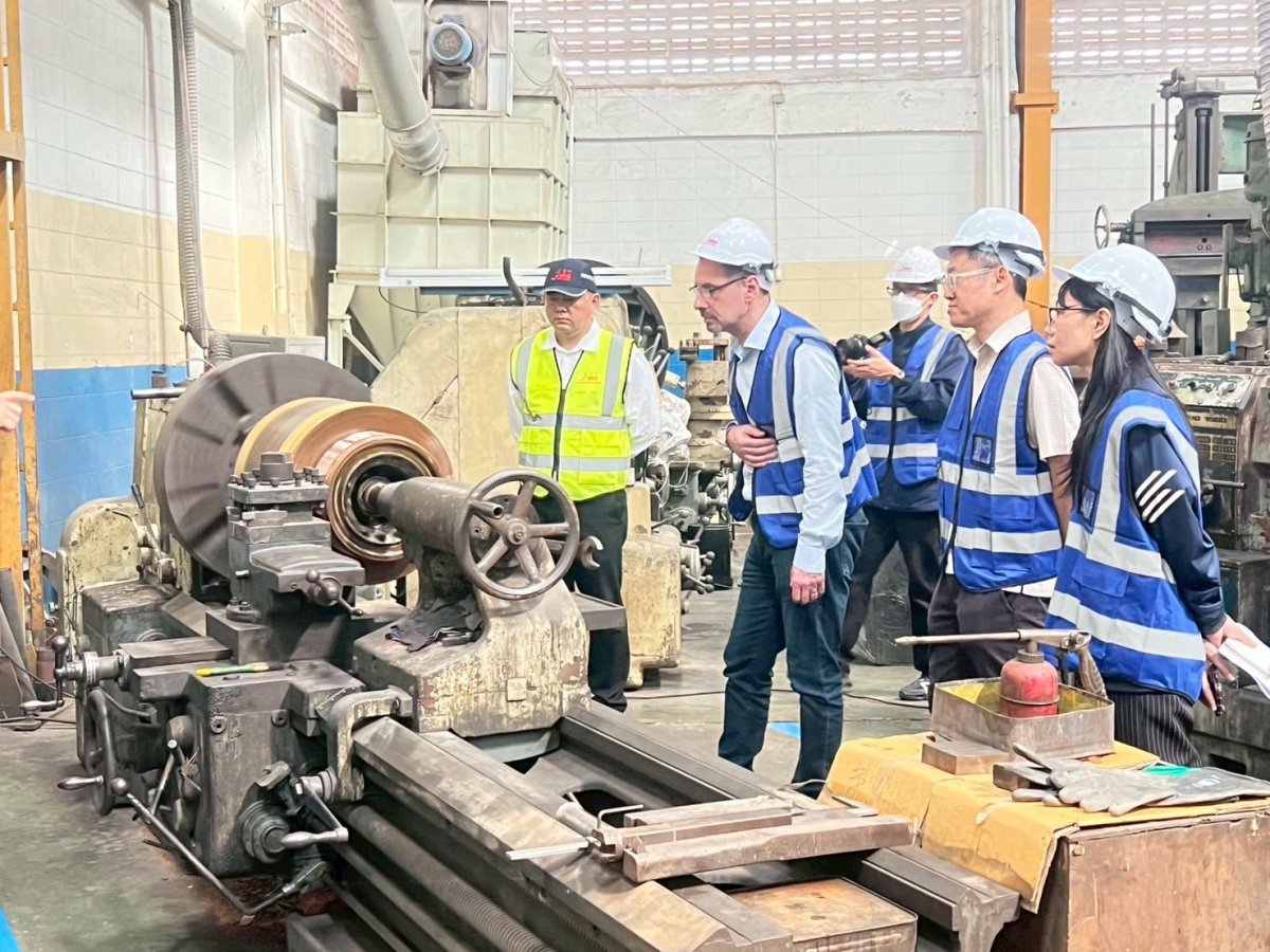 รับการตรวจประเมินจาก Blue Engineering & Design