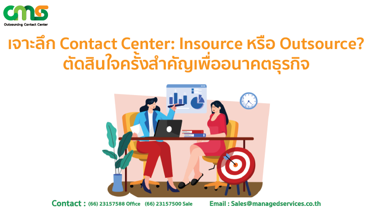 Contact Center: Insource หรือ จ้าง Outsource ที่เหมาะกับคุณ