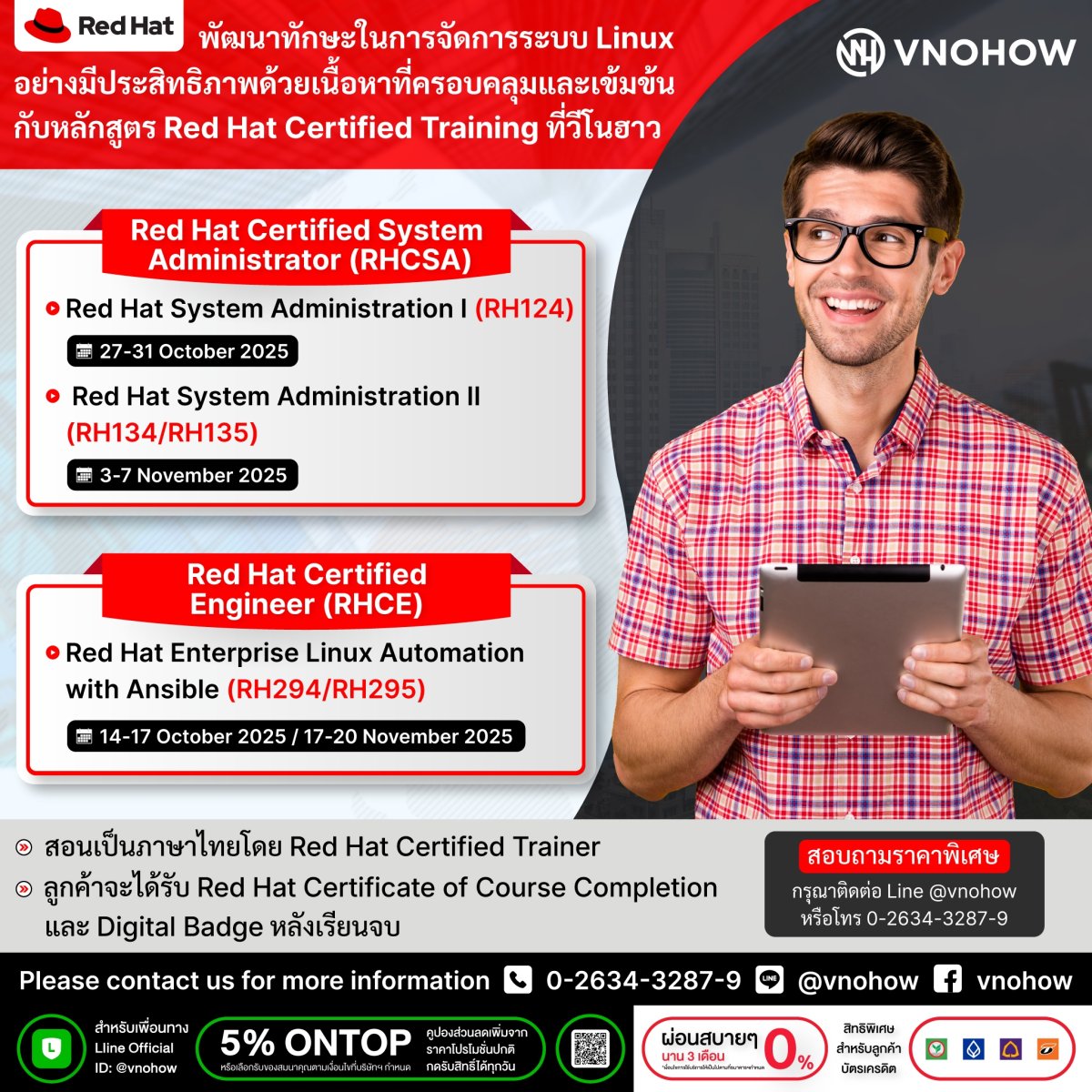 Red Hat Linux Course อัปเกรดทักษะ Linux สู่มืออาชีพ กับหลักสูตร Red Hat Certified Training ...