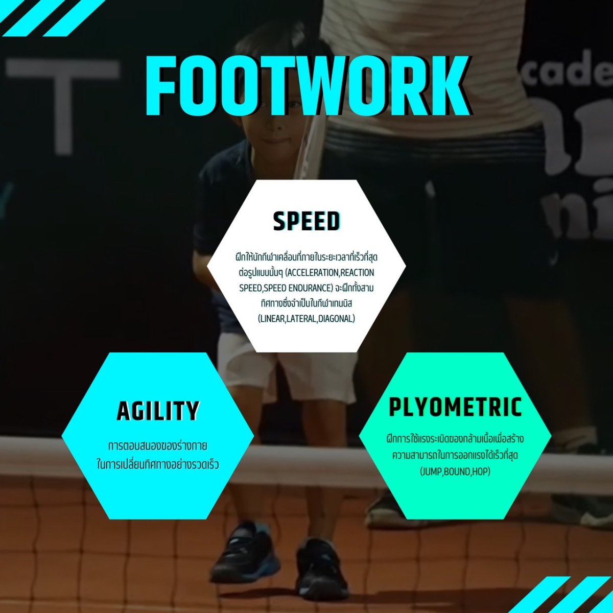 อะไรคือ : Footwork