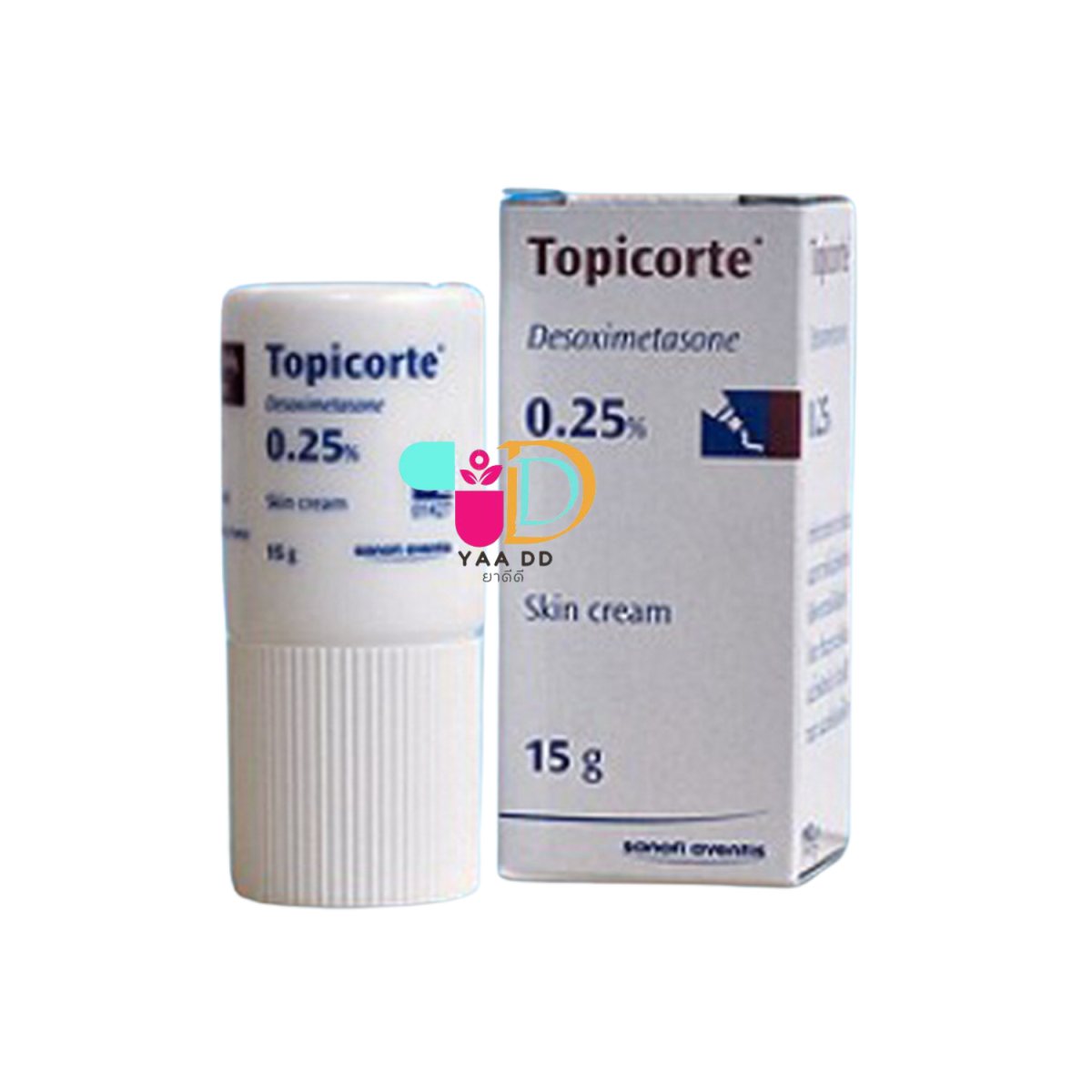Topicorte ทอปิคอร์ท TOPICORTE ทาผื่นคัน บรรเทาการอักเสบของผิวหนัง