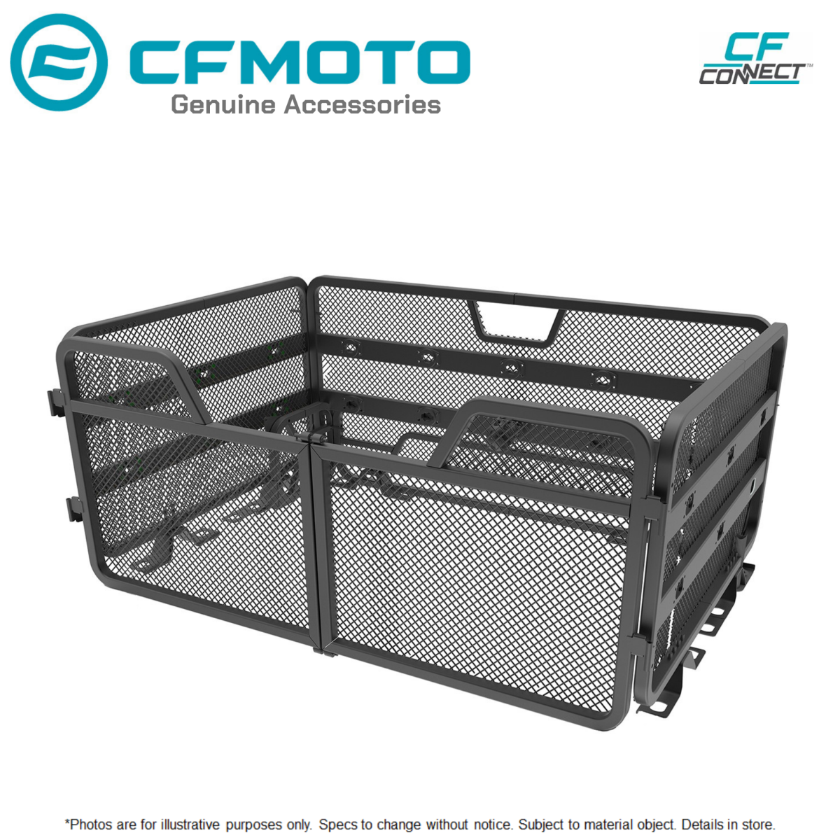 CFmoto UForce Series U1000 U1000XL Cargo Bed Wall Extender CFmoto UForce Series U1000 U1000XL Cargo Bed Wall Extender