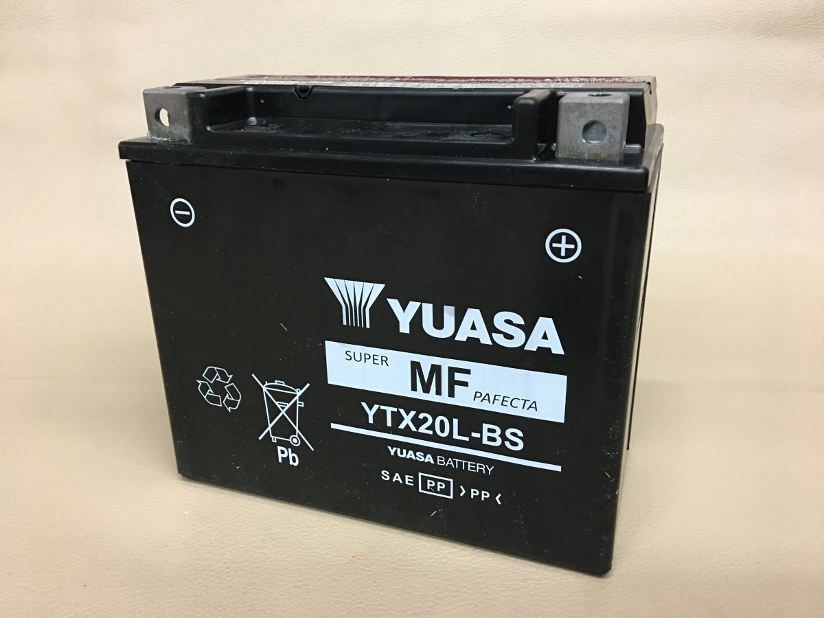 Batterie Moto YUASA YTX20L - 12V – 18Ah