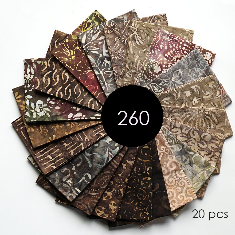 Java Batik Fabrics Set