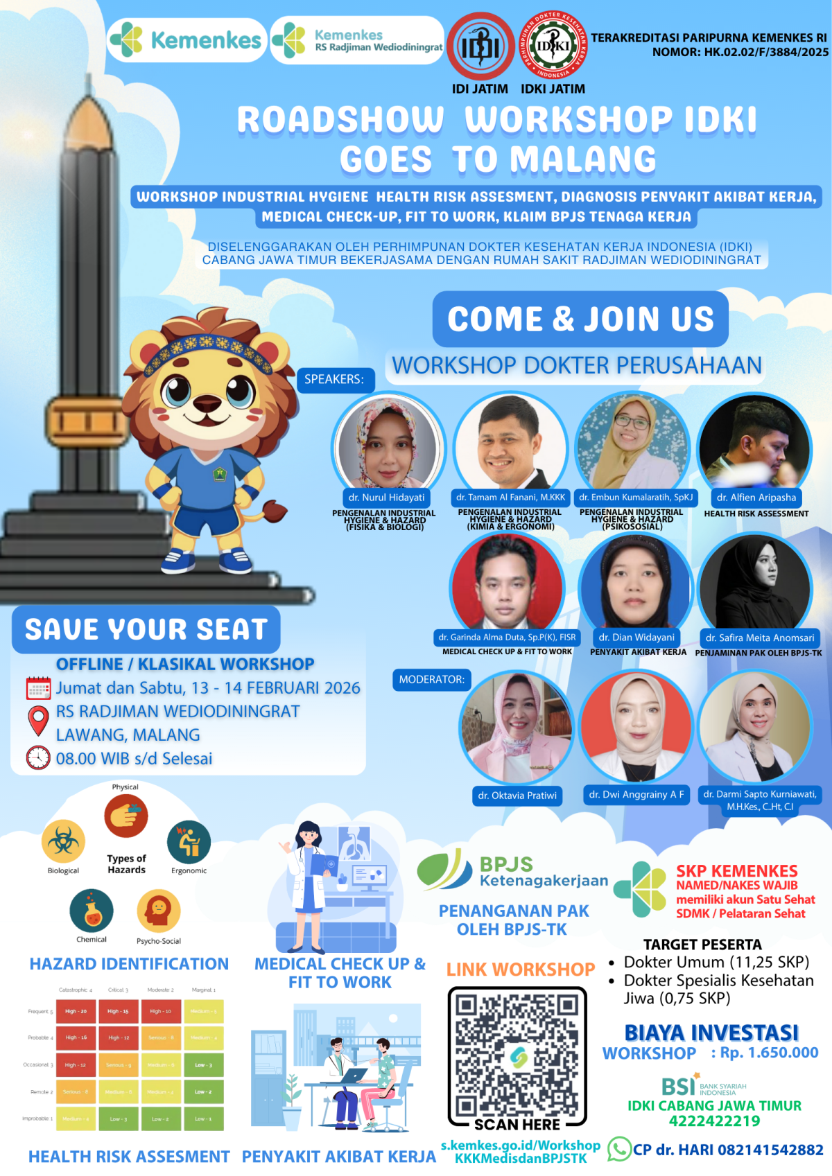 Roadshow Workshop IDKI Jatim Goes To Malang X Ujian Kompetensi Dokter ...