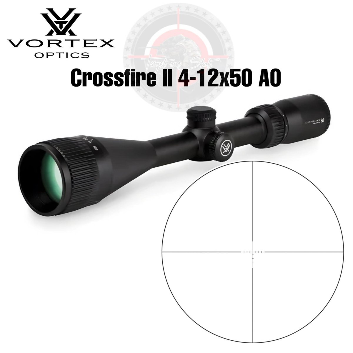 Vortex Crossfire Ii Rimfire Vortex optics Crossfire II 4-12x50 AO กล้องเล็งติดปืน