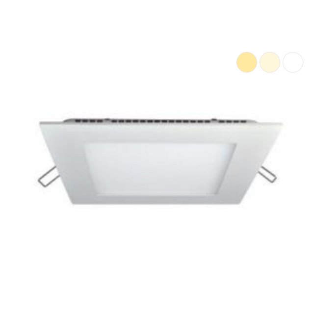 DNER DOWNLIGHT LED PANEL 12W 220V RECESS MOUNTED SQUARE
