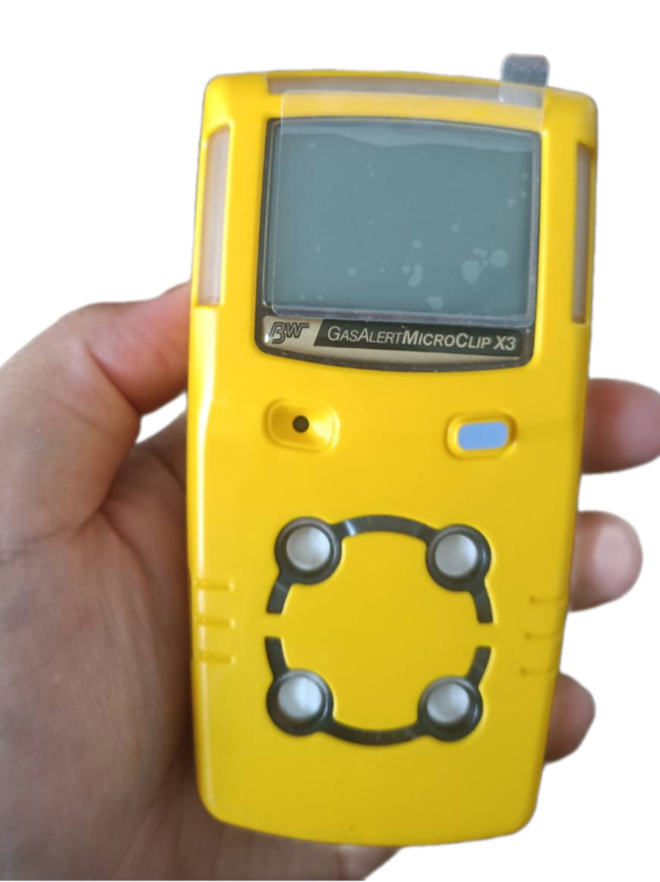 เครื่องวัดแก๊สแบบพกพา BW MicroClip X3 แบรนด์ Honeywell