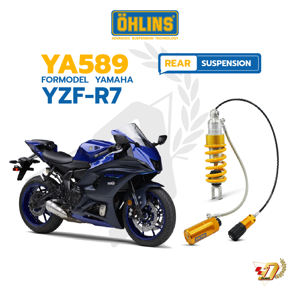 Rear Suspension OHLINS YA589 For YZF-R7
