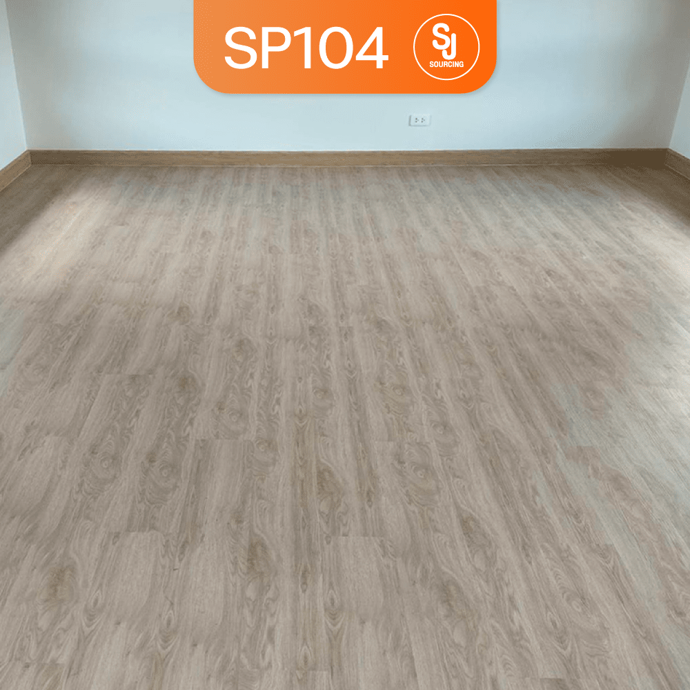 Sp104 SP004 | SP104 พื้นไวนิล SPC ลายไม้ UNIX SCG สี Sand Oak