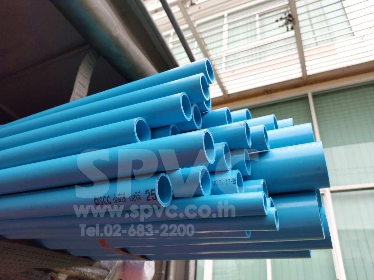 ท่อพีวีซี (PVC Pipe) ท่อประปา ท่อร้อยไฟฟ้า และการเกษตร