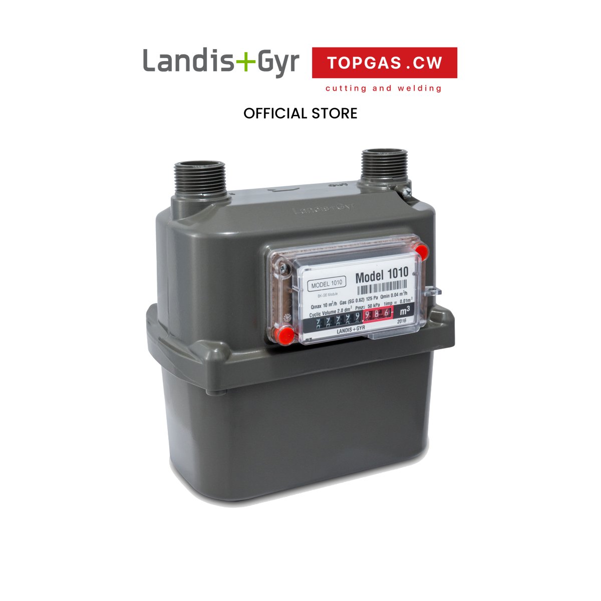 Diaphragm Gas Meter LANDIS+GYR 1010HP topgascw