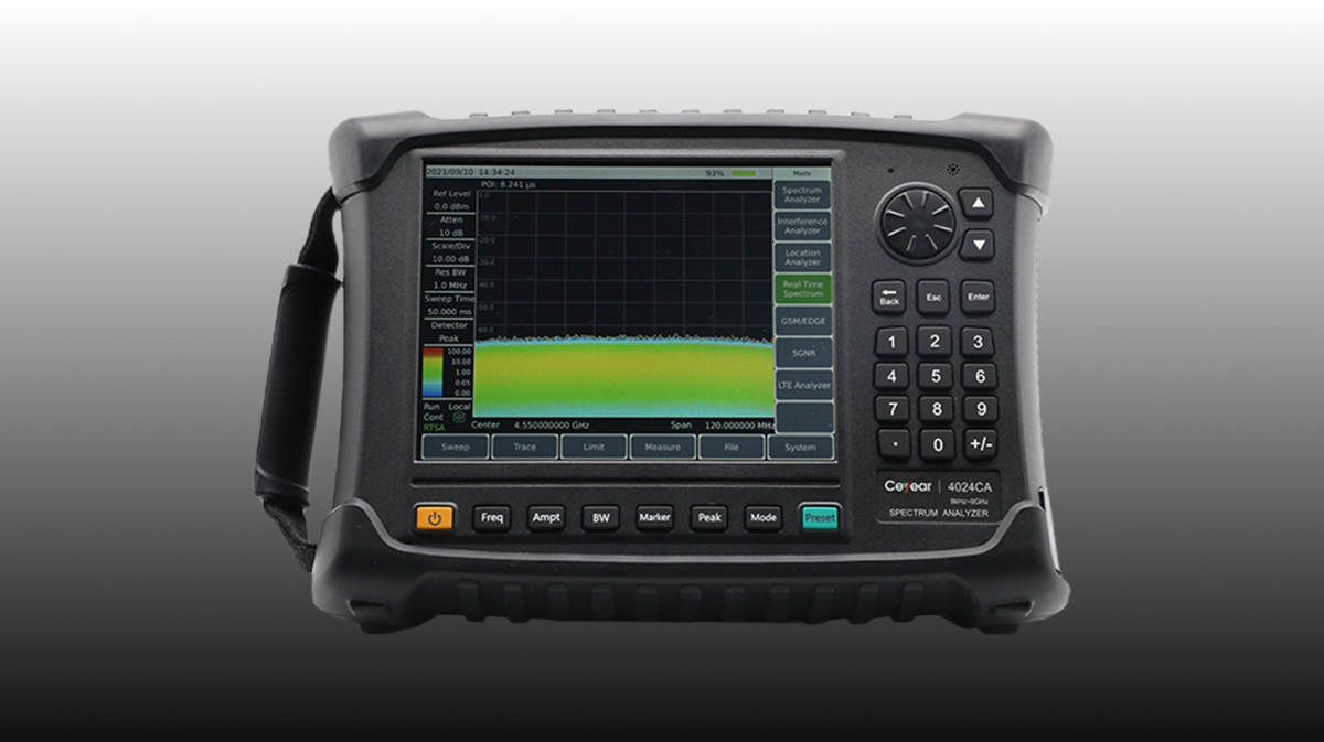 High Performance Spectrum Analyzer for Wireless Communication