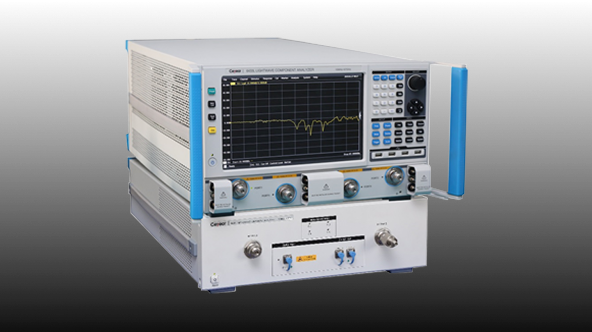 Multiple Component Analyzer Lightwave Component Analyzer for Testing of Electro-Optical Components
