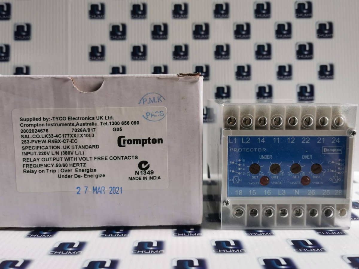 Crompton Instruments, relay, meter,controller, 253PVEWR4BXC7EC, 253