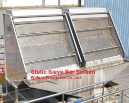 Static Stop Screen Static Screen (เครื่องดักเศษขยะออกจากน้ำเสีย)