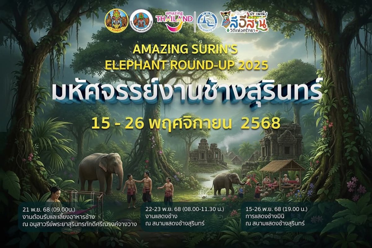 AMAZING SURINS ELEPHANT ROUND-UP 2025