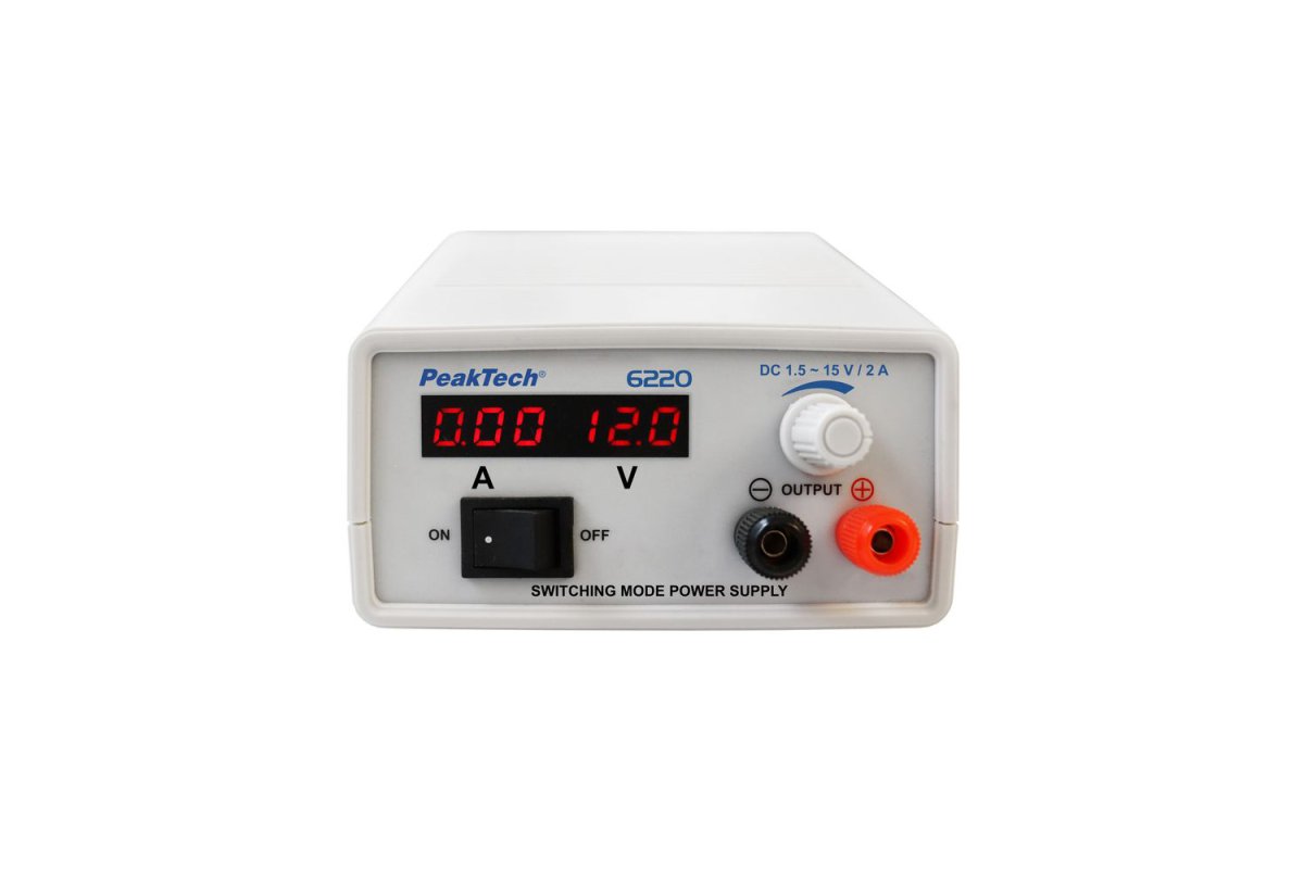 Peaktech P 6220 Mini -schakelvoeding - kopen bij