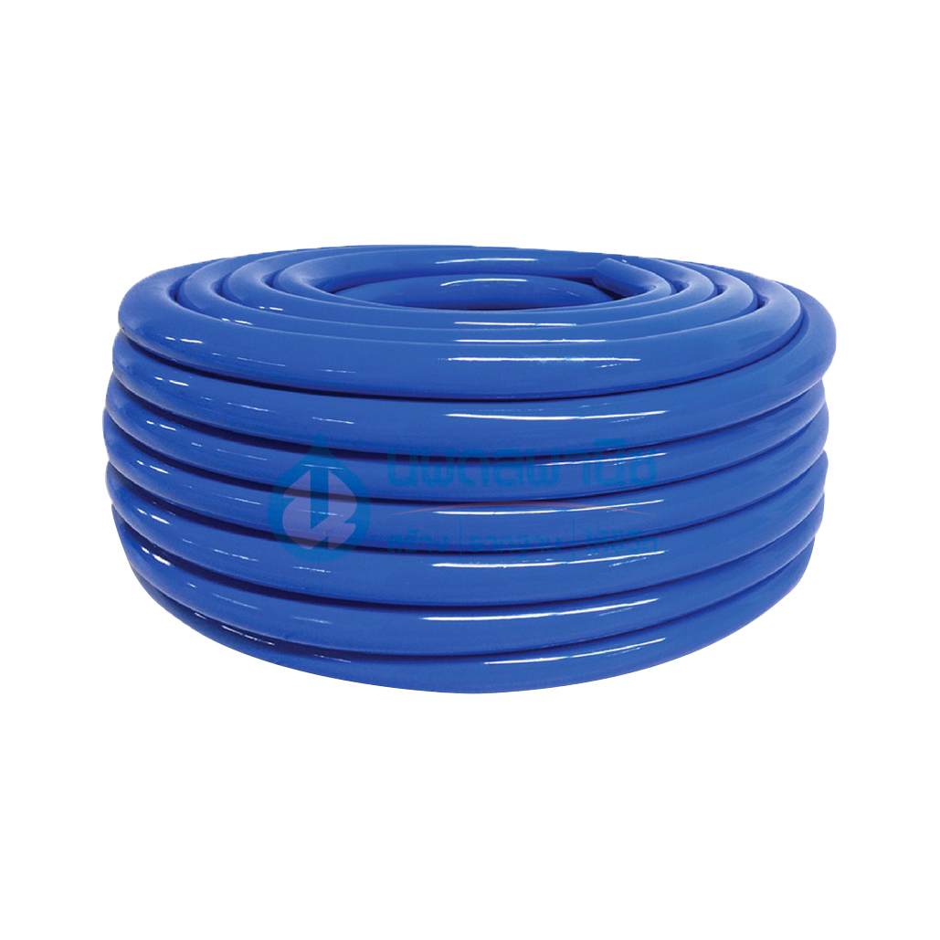 ท่อน้ำไทย สายยาง PVC-R สีฟ้า ขนาด 1