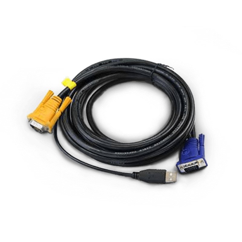 CH-5001U: 5m USB VGA KVM Cable สำหรับ KVM Switch