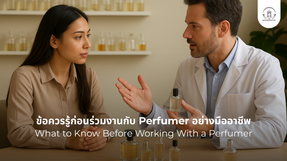 What to Know Before Working With a Perfumer