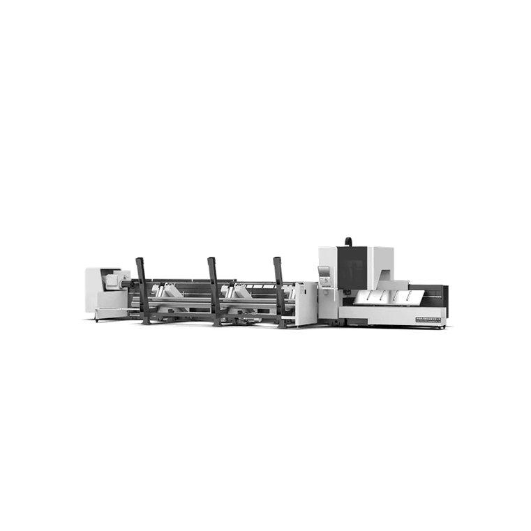 TEKMA TF Series Two-Chuck Small Tail Material Laser Tube Cutting Machine