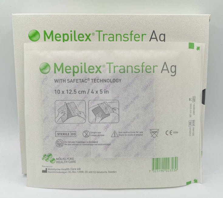 Mepilex Transfer Ag 15x20 cm (1 แผ่น) - ruangwitmedical