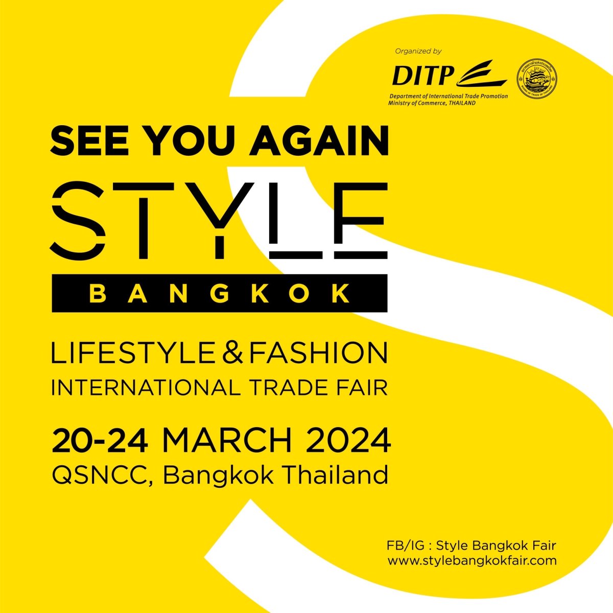 STYLE Bangkok 2024 International Fashion Trade Fair indonesiathaitrade