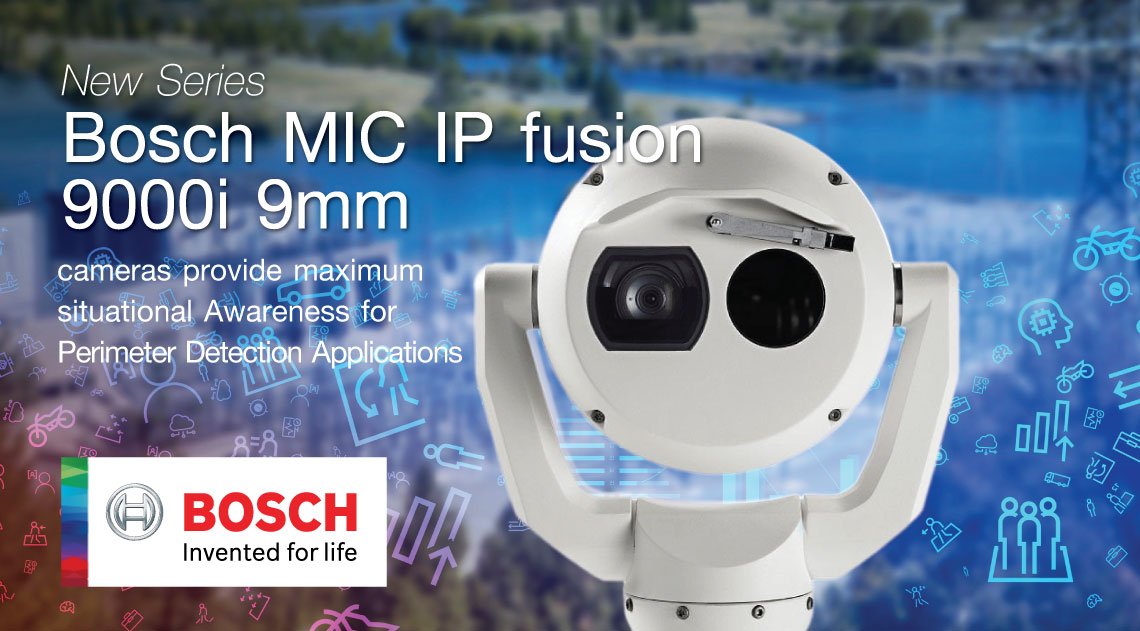 Bosch MIC IP Fusion 9000i 9mm Cameras