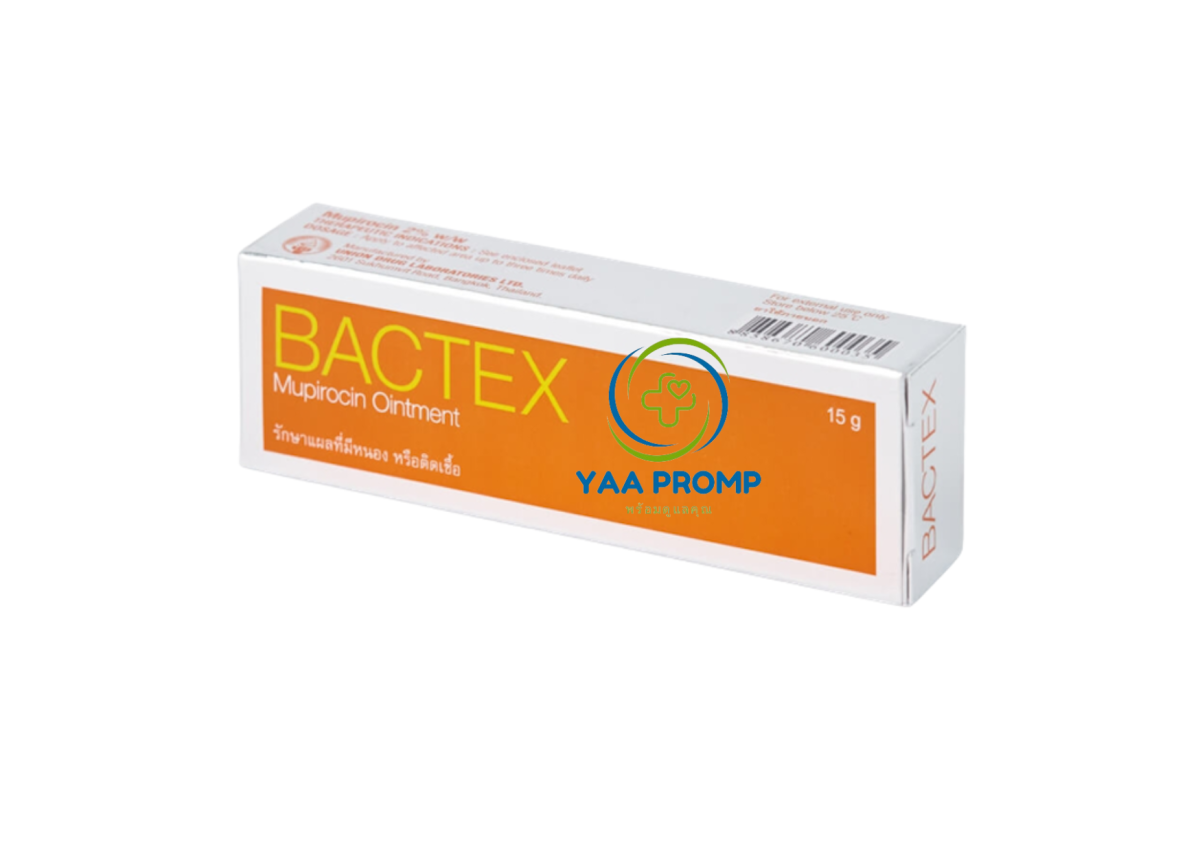 Bactex BACTEX OINTMENT แบคเท็กซ์ ออยท์เมนท์ ขี้ผึ้งทาแผลฆ่าเชื้อ