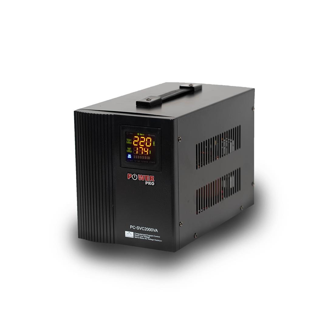 Pro Sys Stabilizer POWER PRO STABILIZER PC SVC 2000VA เครื่องรักษาระดับแรงดันไฟฟ้าอัตโนมัติ