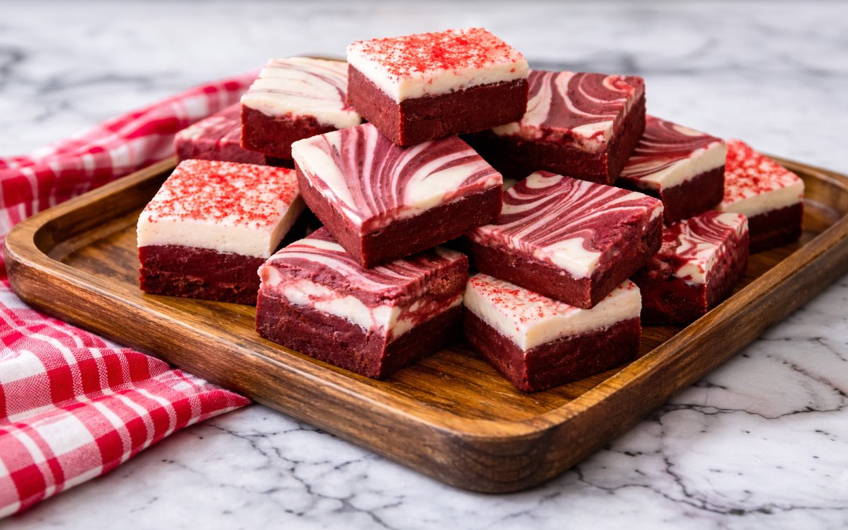 Red Rag Tim Fudge Red Velvet Fudge A Modern American Hybrid Dessert