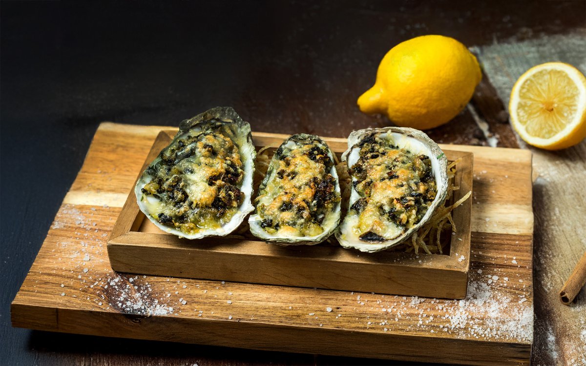 Oysters Rockefeller