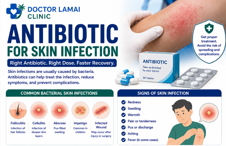 Antibiotic for Skin Infection Thailand. The 2026 Guide to Fast, Safe Relief