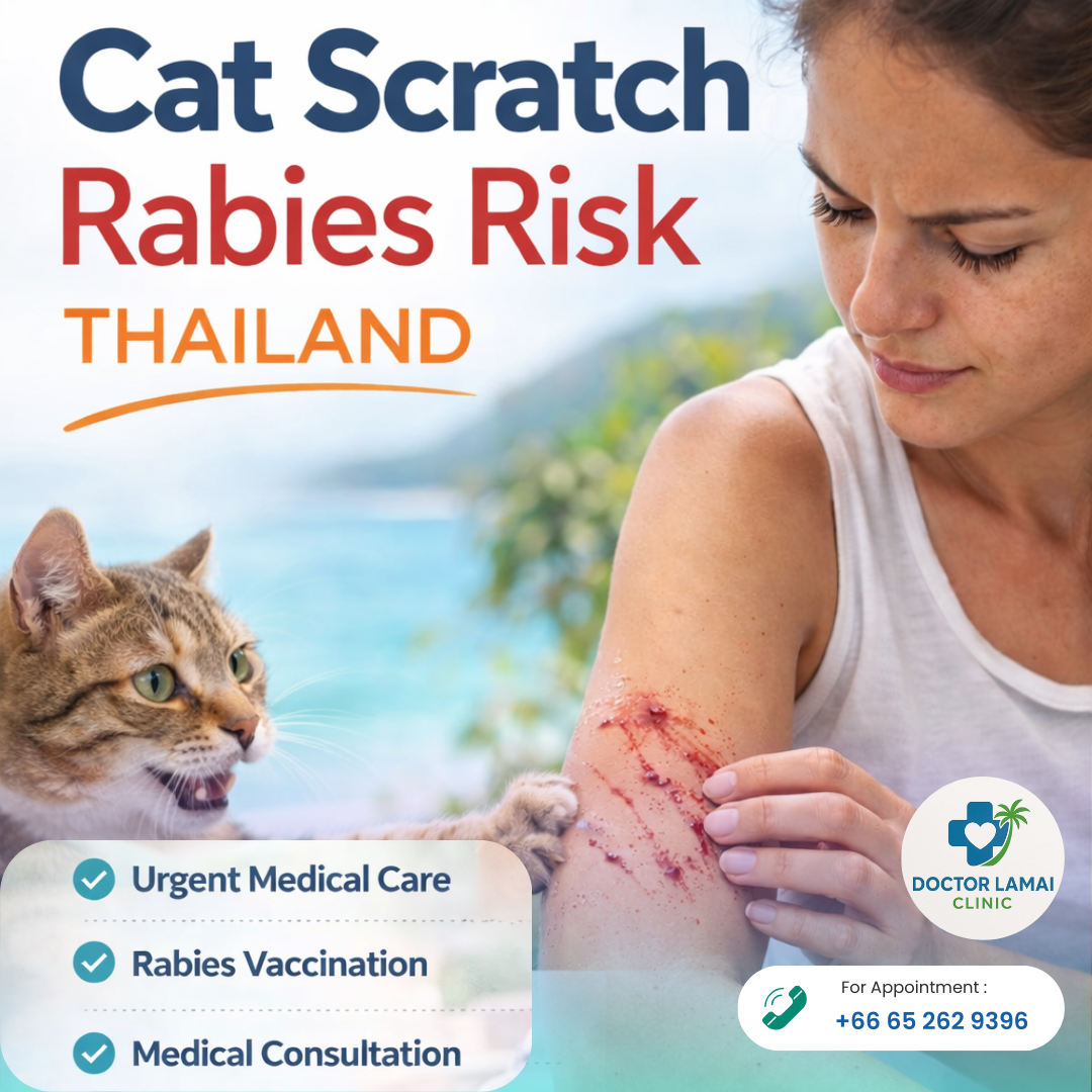 Sample Scratch Rabies Cat Scratch Rabies Risk Thailand 2026 Emergency Action Guide