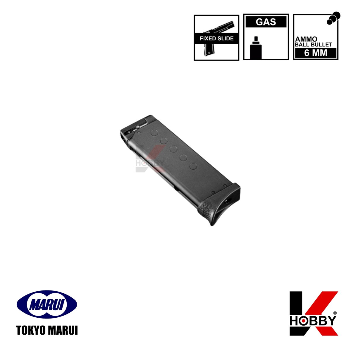 TOKYO MARUI BODYGUARD 380 10Rds GNBB Magazine