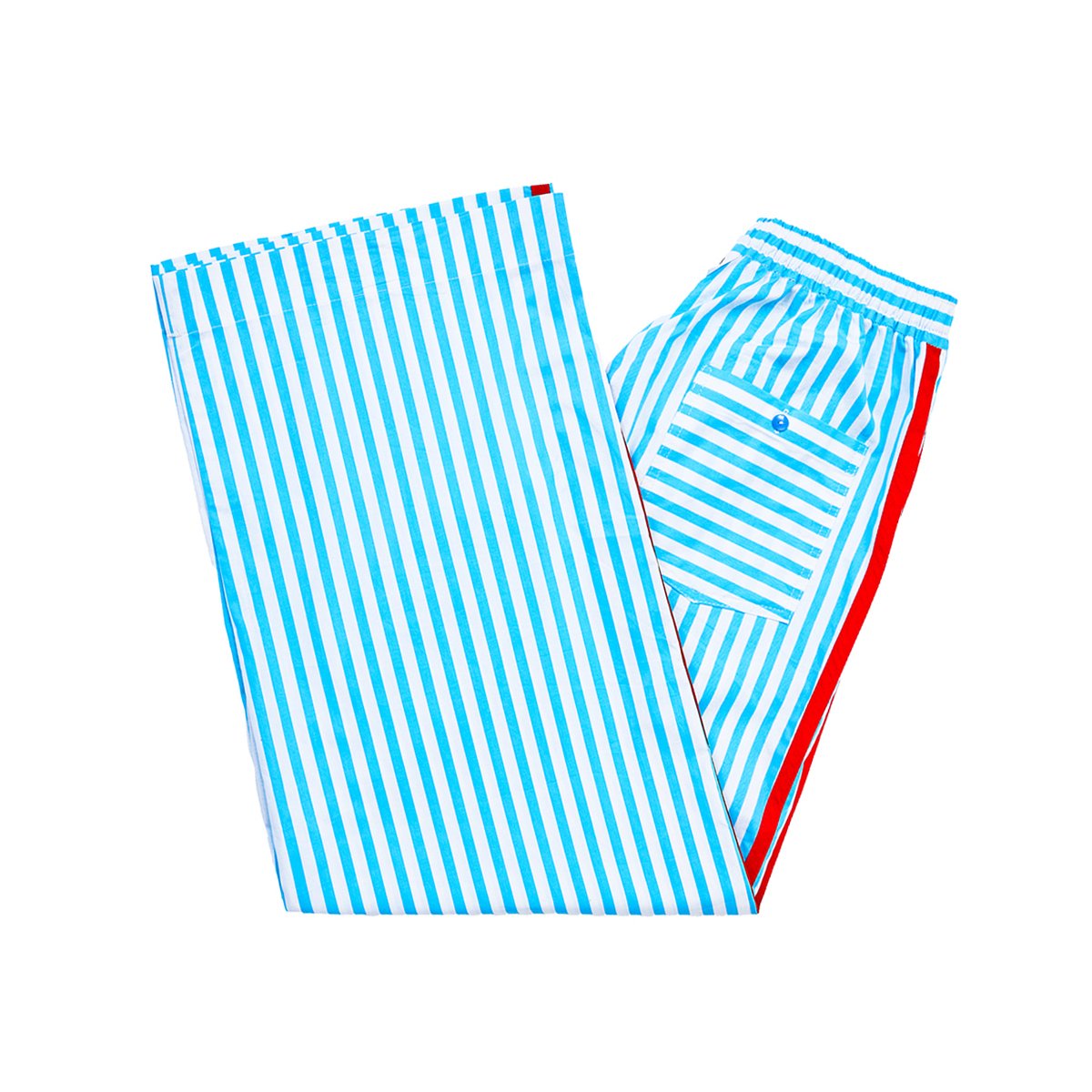 Summer Stripe Pants (Blue)