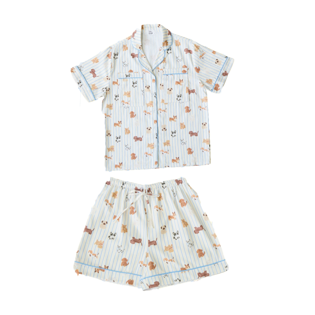 Flounce Cute Loose Sleepwear Sets